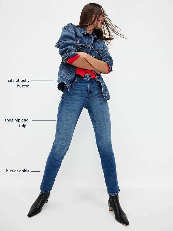 Mid-Rise Rockstar Super-Skinny Jeans