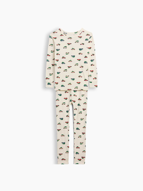 Kids & babyGap X-Mas Tree Print PJ Set