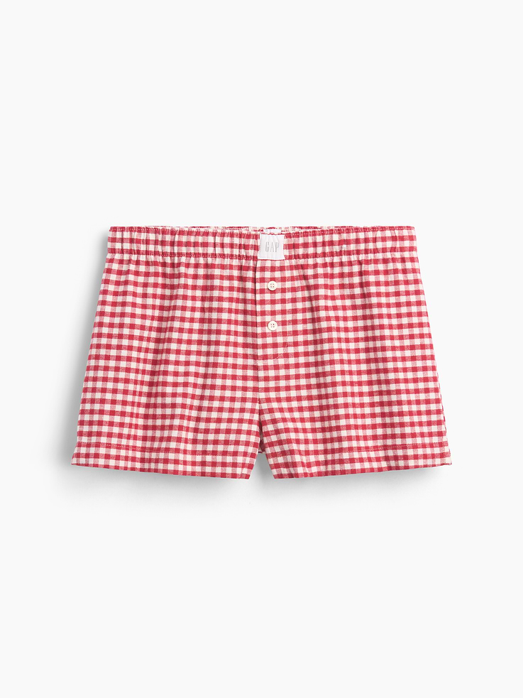 Image number 3 showing, Softest Flannel PJ Boxer Shorts