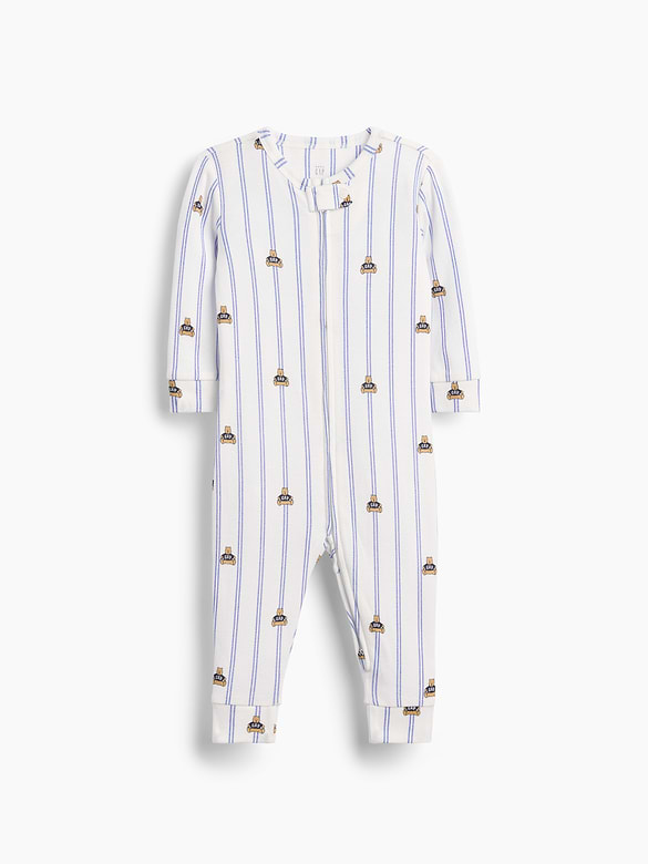 Baby & Toddler Organic Cotton Print One-Piece