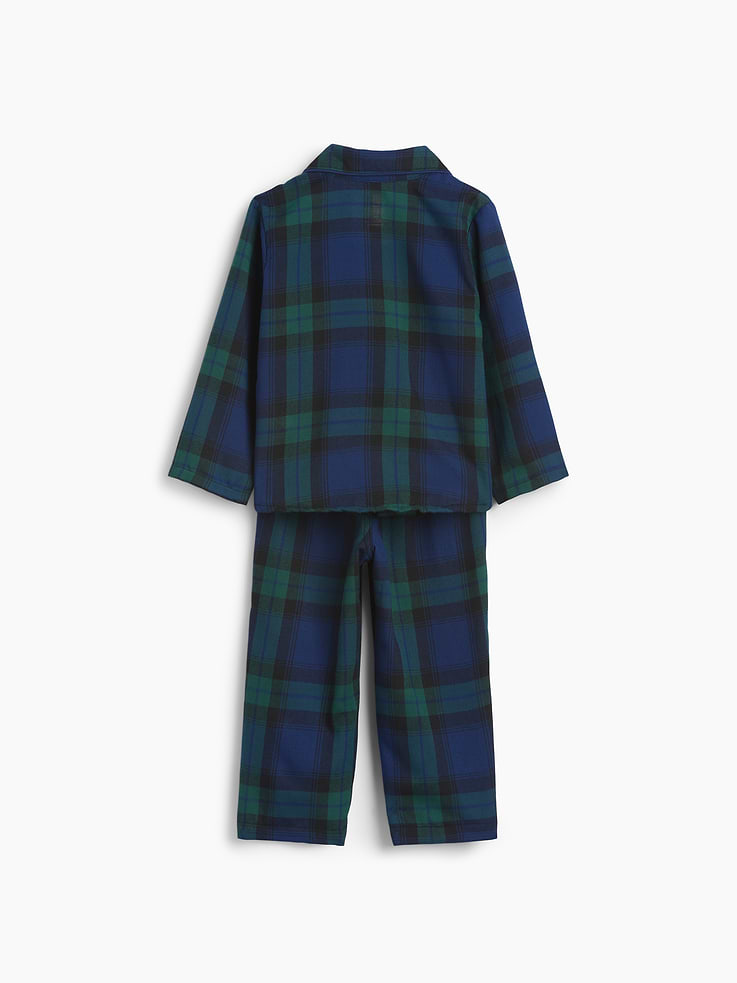 Image number 2 showing, Baby & Toddler Recycled Flannel PJ Set