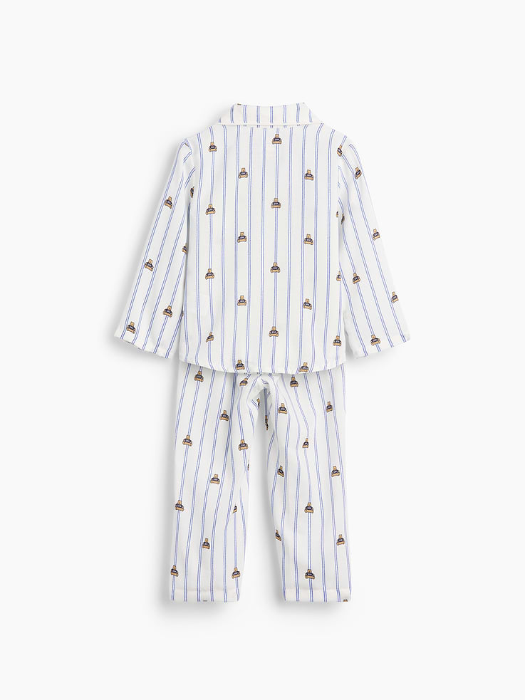 Image number 2 showing, Baby & Toddler Recycled Flannel PJ Set