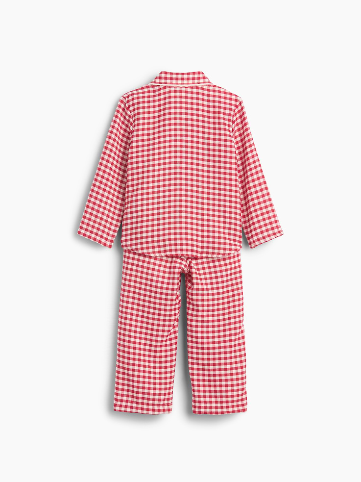 Image number 2 showing, Baby & Toddler Recycled Flannel PJ Set