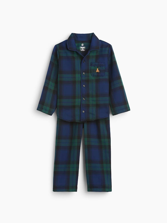 Baby & Toddler Recycled Flannel PJ Set