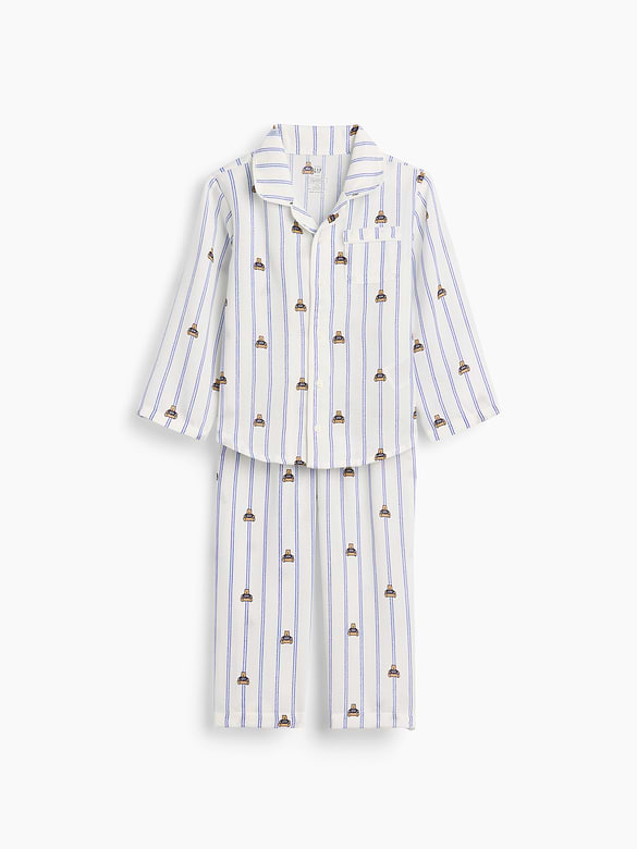 Baby & Toddler Recycled Flannel PJ Set