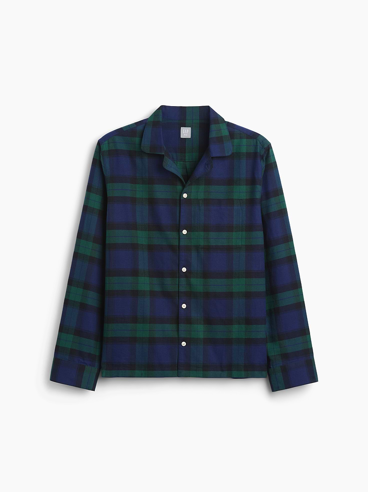 Image number 7 showing, Adult Softest Flannel PJ Shirt
