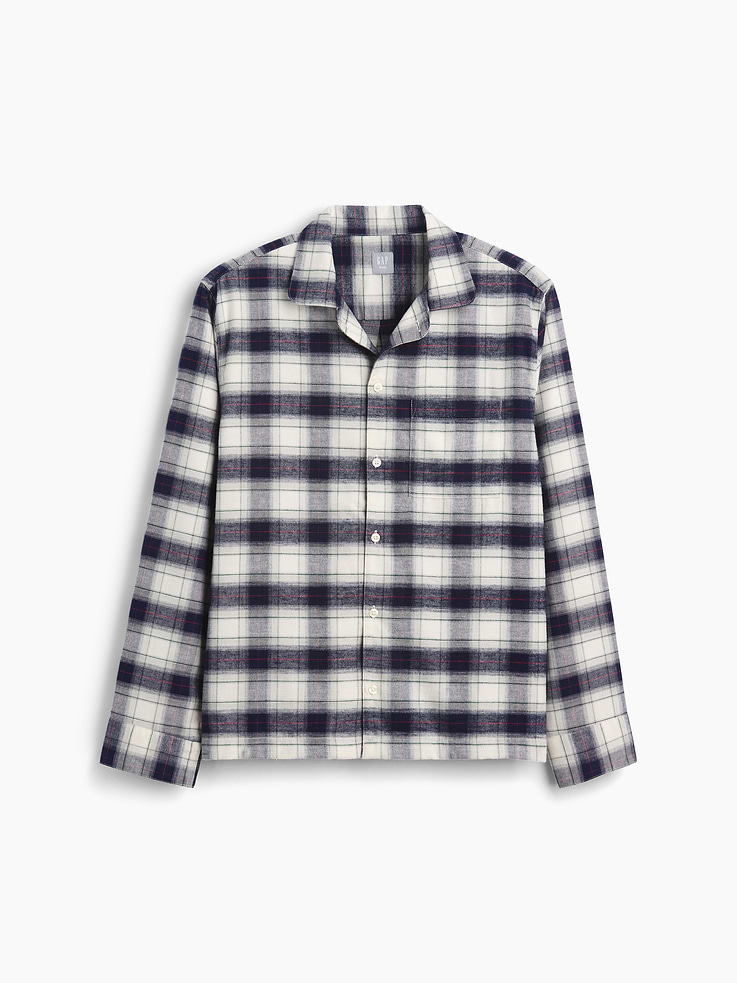 Image number 7 showing, Adult Softest Flannel PJ Shirt