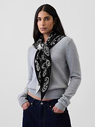 Image number 2 showing, Paisley Triangle Scarf