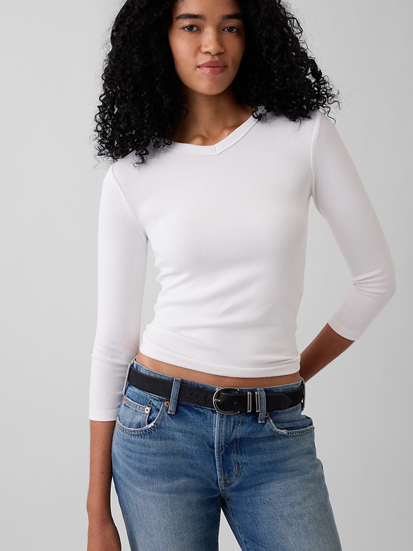 Calf Hair Belt