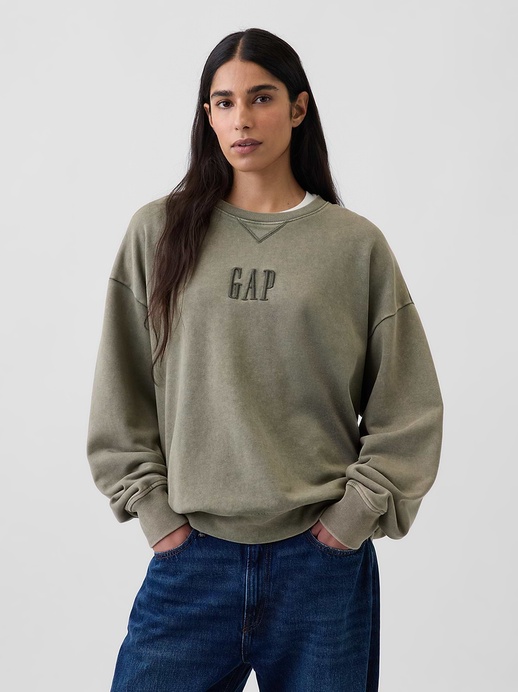 Image number 5 showing, Heavyweight Oversized Logo Sweatshirt