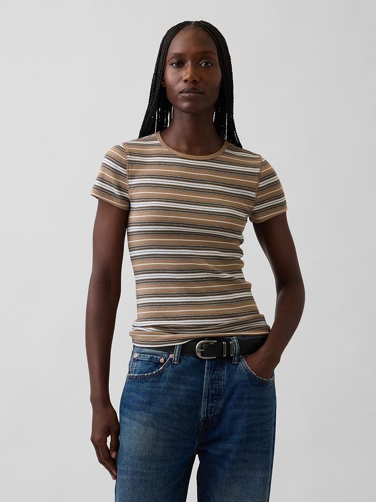 Image number 1 showing, Modern Rib T-Shirt