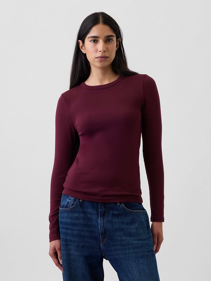Image number 1 showing, Modern Crewneck T-Shirt