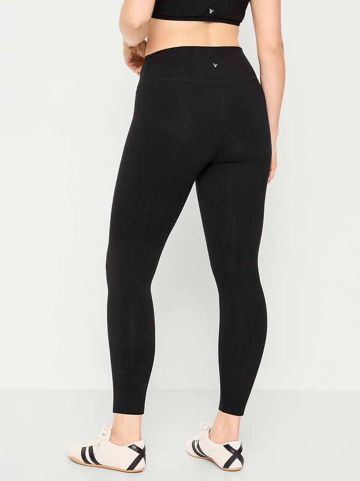 Image number 7 showing, High-Waisted PowerChill 7/8 Cotton Leggings