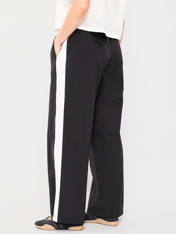 High-Waisted TrekTech Lightweight Woven Active Pants