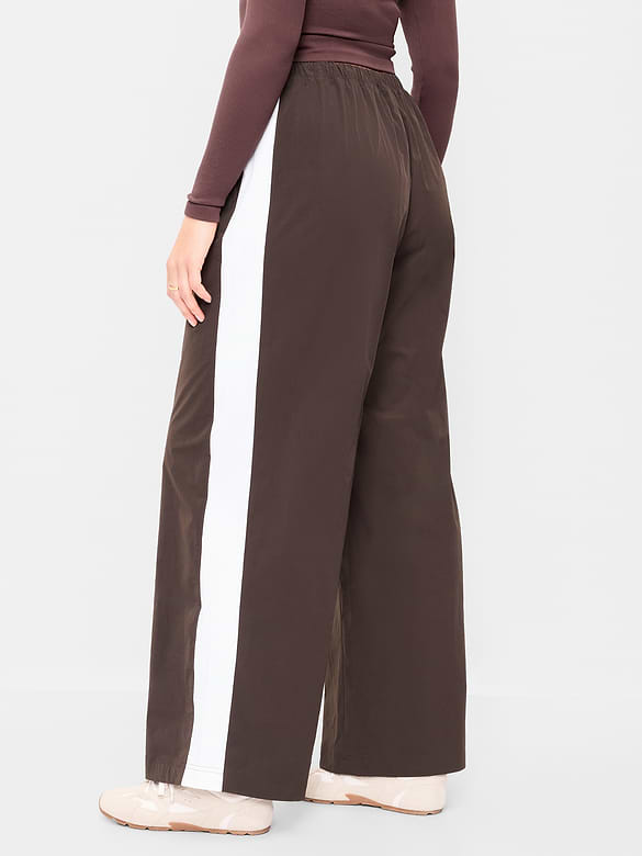 High-Waisted TrekTech Lightweight Woven Active Pants