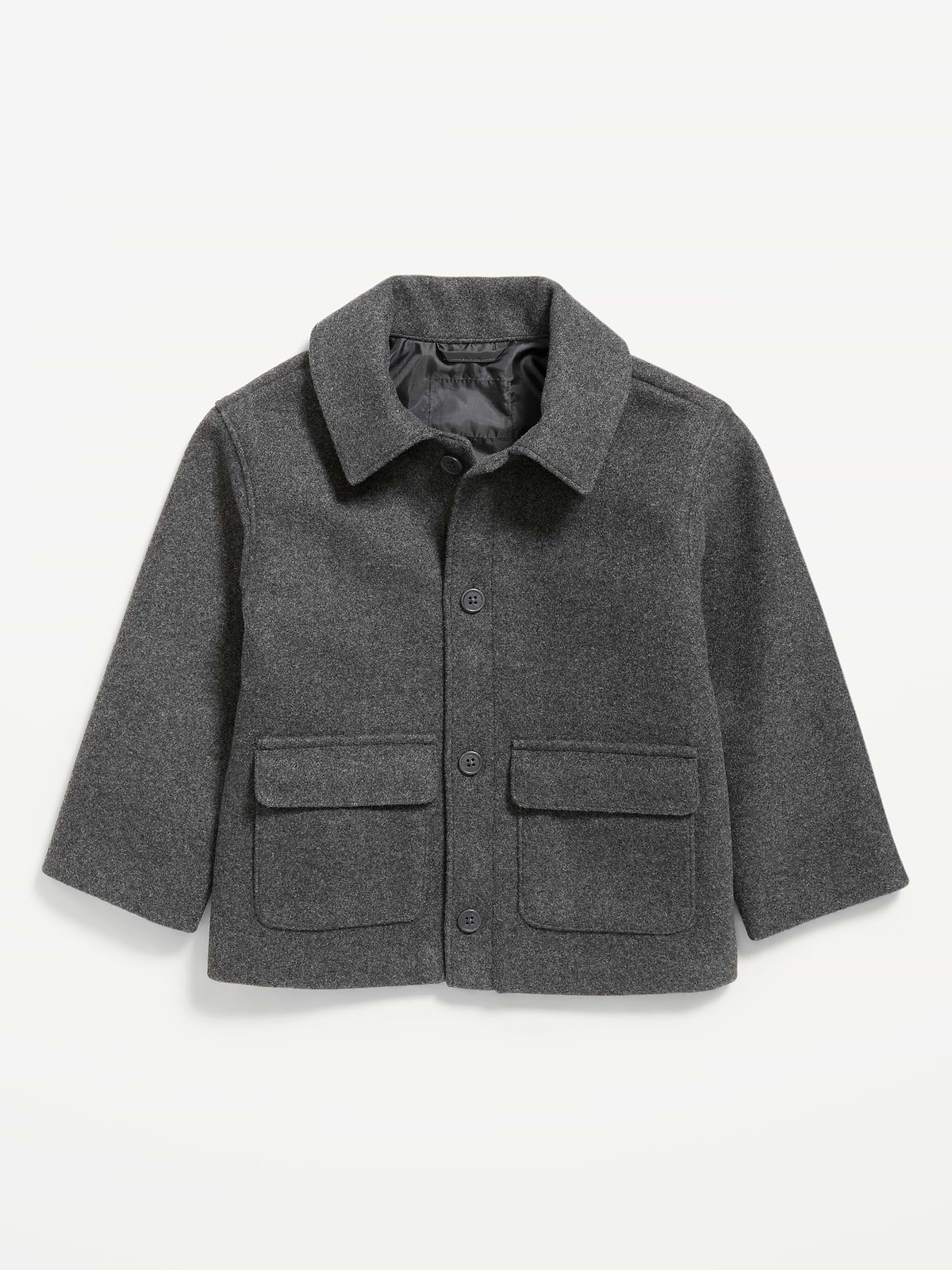 Button-Front Jacket for Toddler Boys