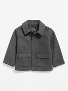 Image 2 of 3, Button-Front Jacket for Toddler Boys