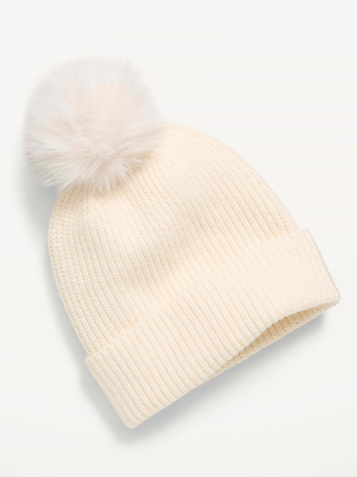 Image 1 of 2, rolled cuff, pom-pom detail, Product #1184033