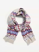 Image 2 of 2, Fairisle Scarf