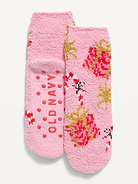 Image 1 of 1, notched toe seams for added comfort, textured gripper dots at soles, Product #1184189