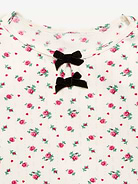 Image 2 of 2, Long-Sleeve Bow-Front Pointelle-Knit Top for Toddler Girls