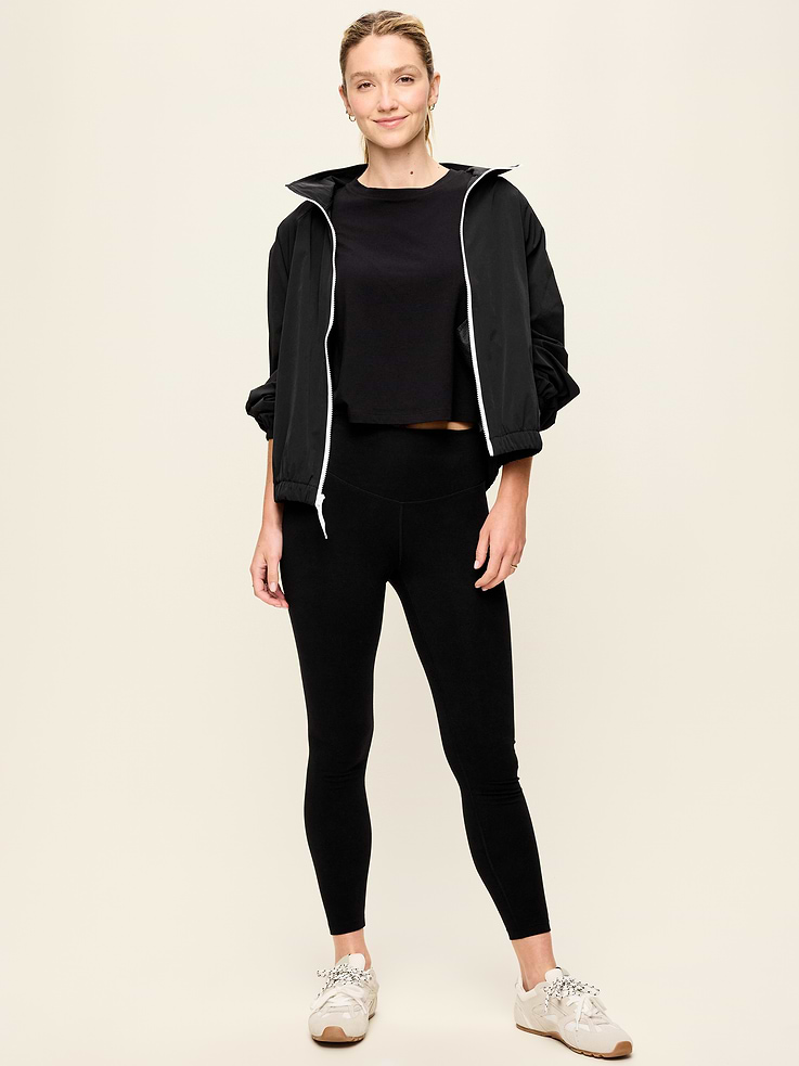 Image number 2 showing, High-Waisted PowerChill 7/8 Cotton Leggings