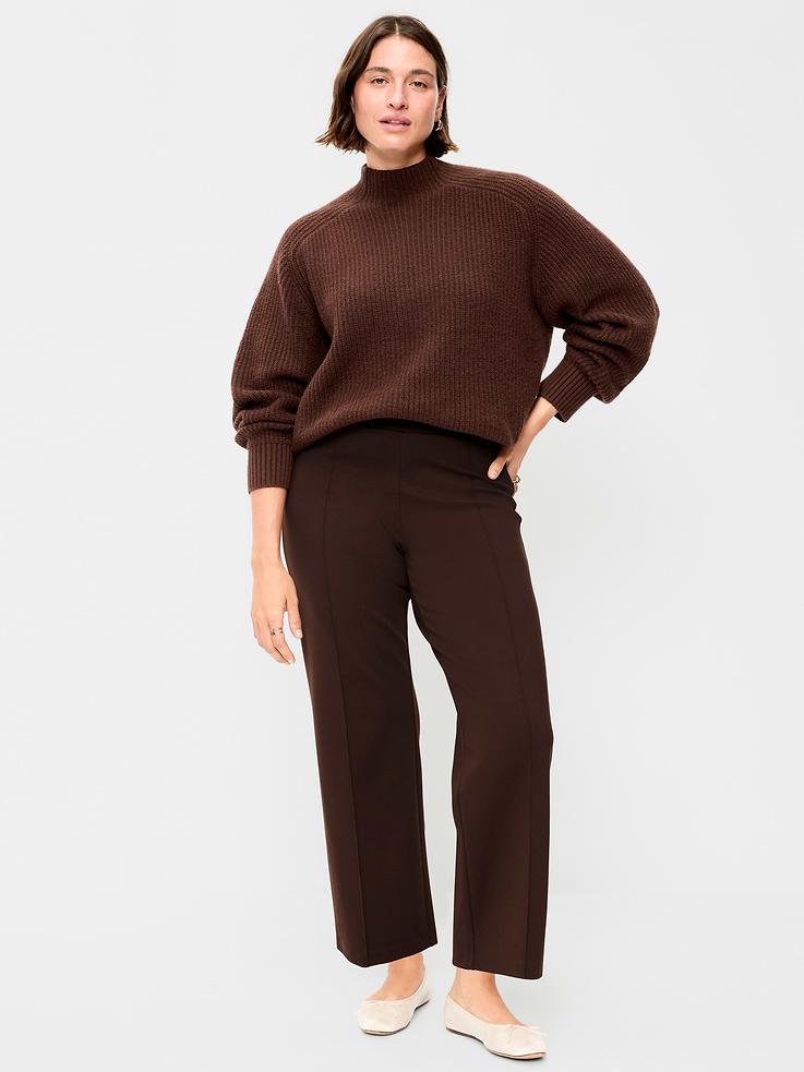 Image number 6 showing, Extra High-Waisted Stevie Straight Pants