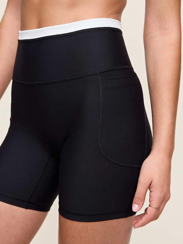Cuissard à poche à taille très haute PowerSoft sans limites, entrejambe de 15 cm et sans coutures avant