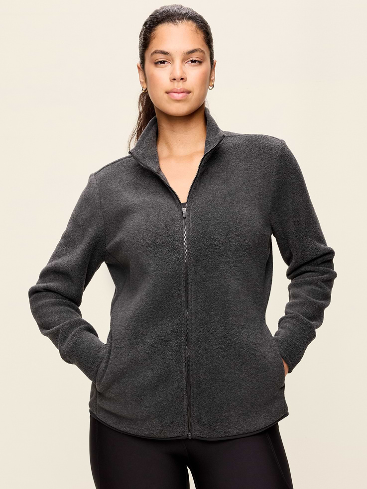 Image number 5 showing, Fitted Performance Fleece Full Zip Jacket