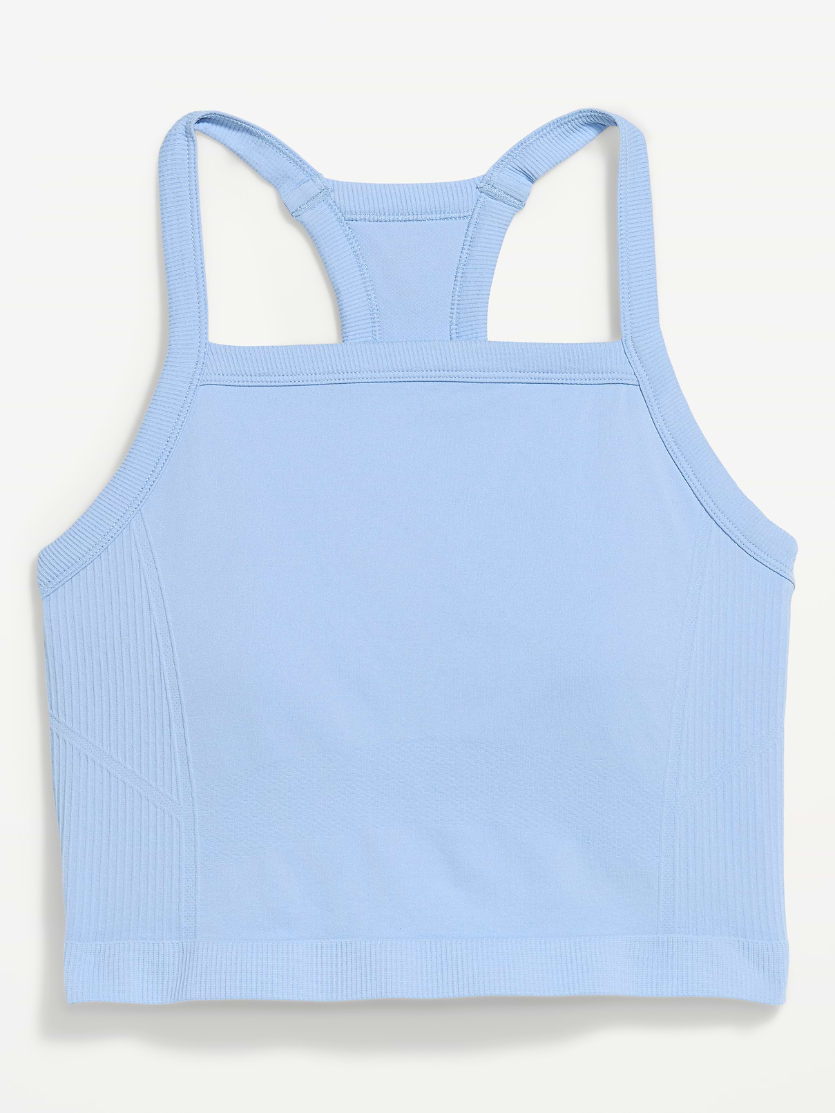 L'image numéro 1 présente Soutien-gorge long sans coutures à encolure carrée