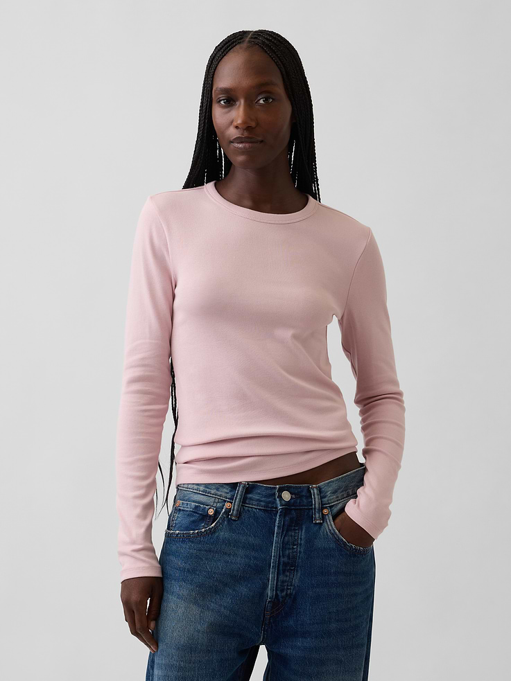 Image number 1 showing, Modern Crewneck T-Shirt