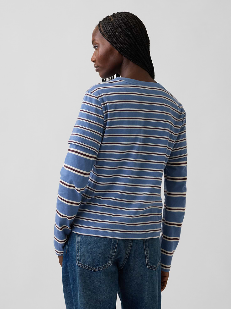 Image number 3 showing, Organic Cotton VintageSoft Double-Layer T-Shirt