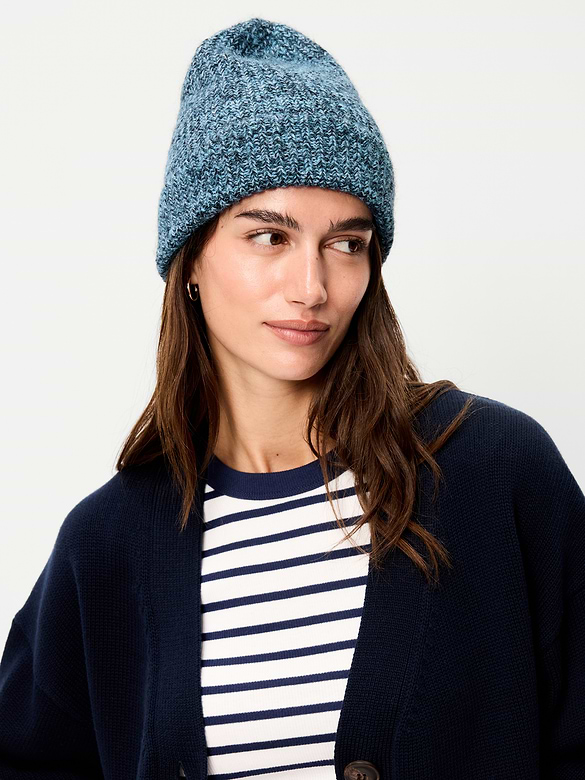 Ribbed Beanie for Women
