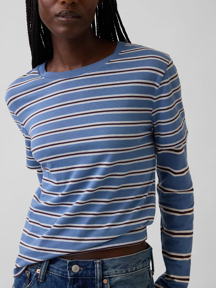 Image number 4 showing, Organic Cotton VintageSoft Double-Layer T-Shirt