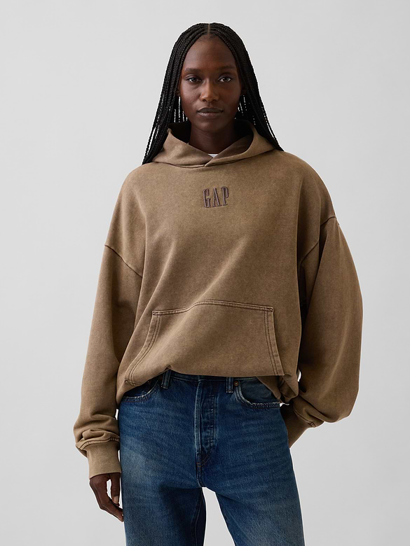 Heavyweight Oversized Logo Hoodie