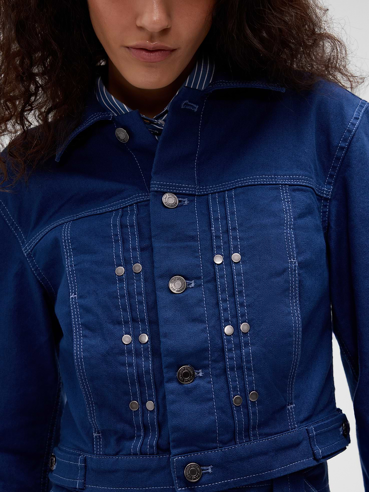 Image number 5 showing, GapStudio Crop Canvas Jacket