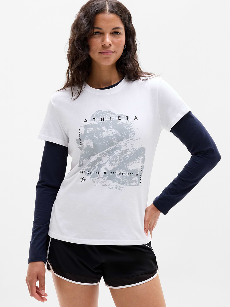 Image number 1 showing, Classic Cotton Graphic Tee