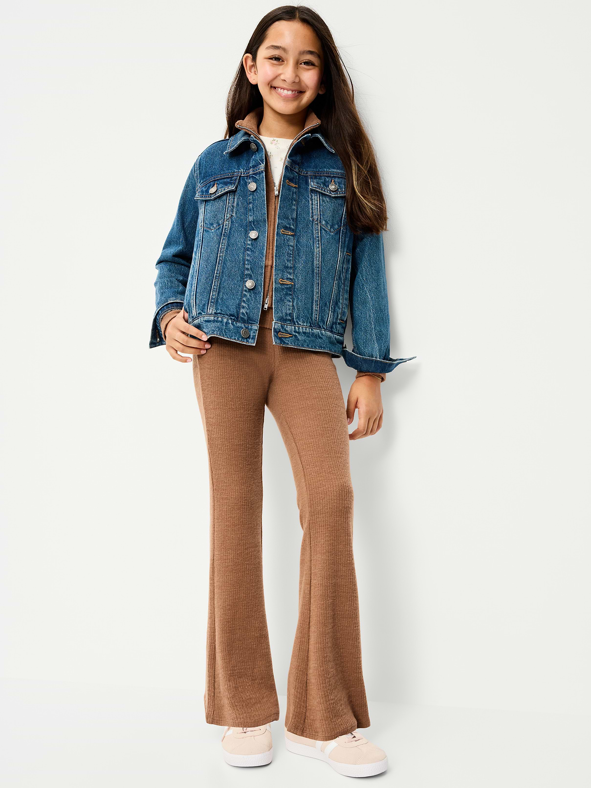 L'image numéro 3 présente Pantalon UltraConfo à ceinture rabattable pour fille