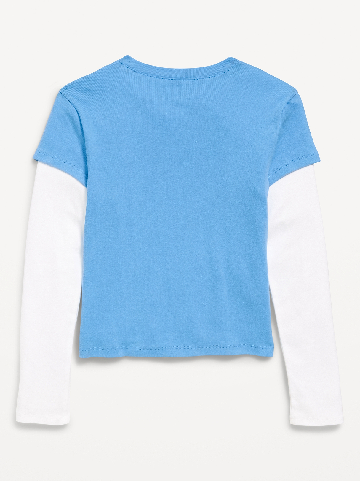 Fitted 2-in-1 Graphic T-Shirt for Girls | Old Navy