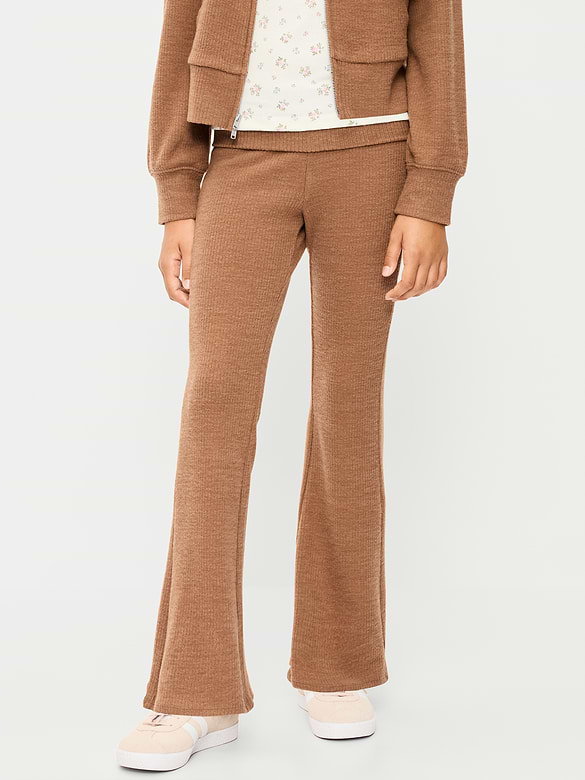 CozePlush Foldover Pants for Girls