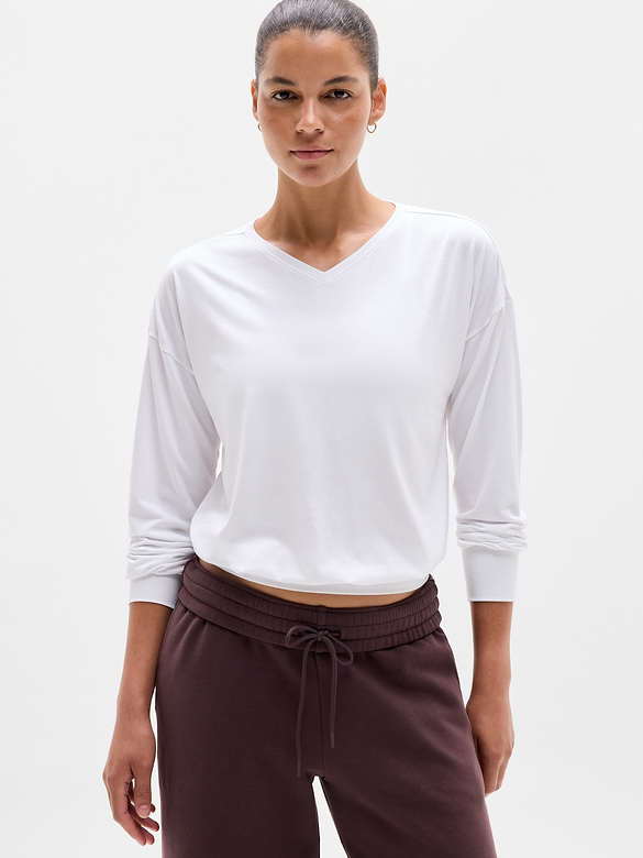 Move With Ease V-Neck Top