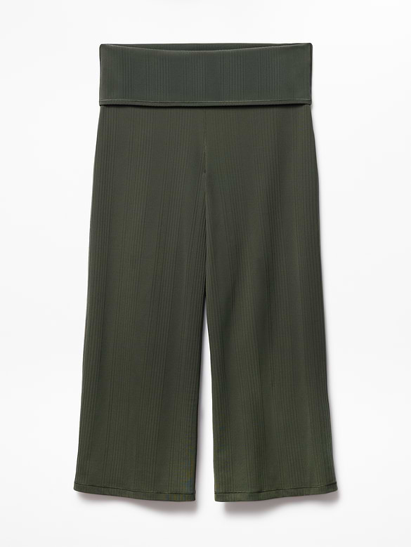 Eternity Rib Crop Wide Leg