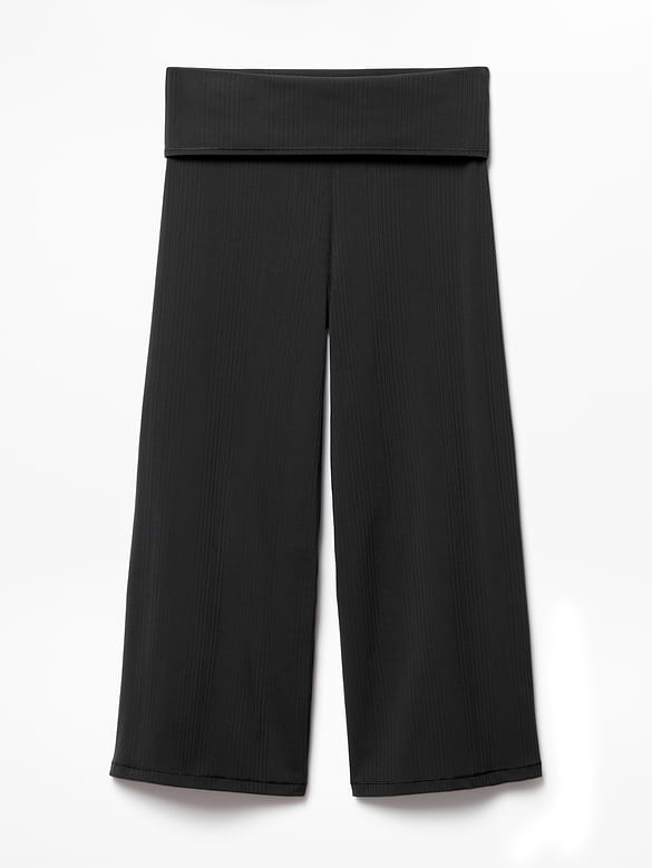 Eternity Rib Crop Wide Leg