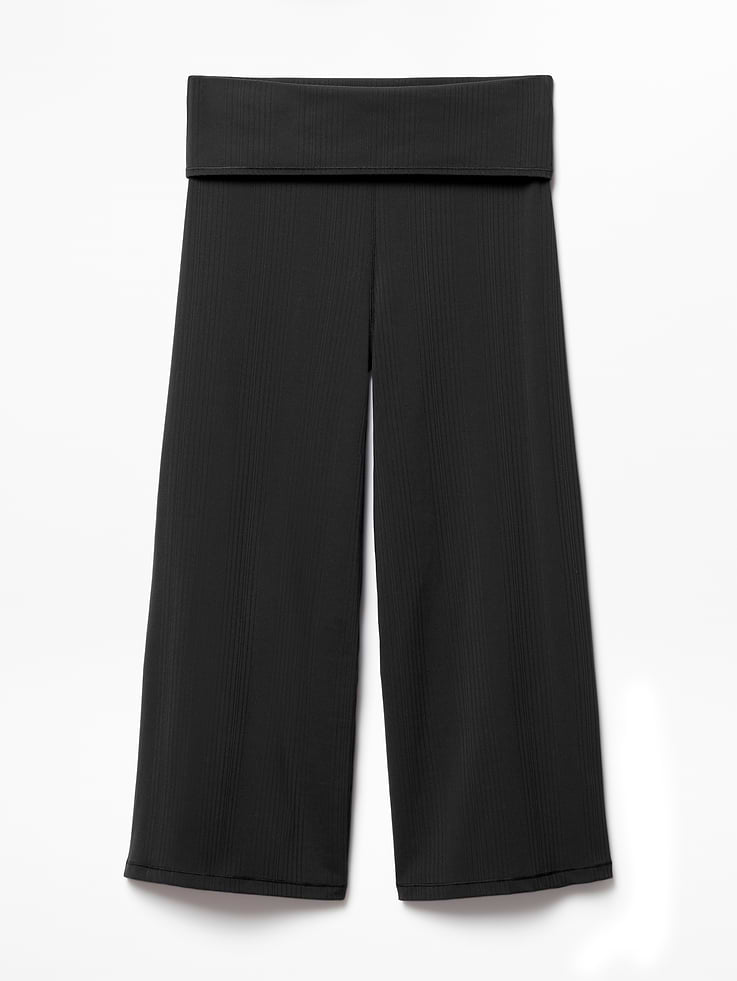 Image number 7 showing, Eternity Rib Crop Wide Leg