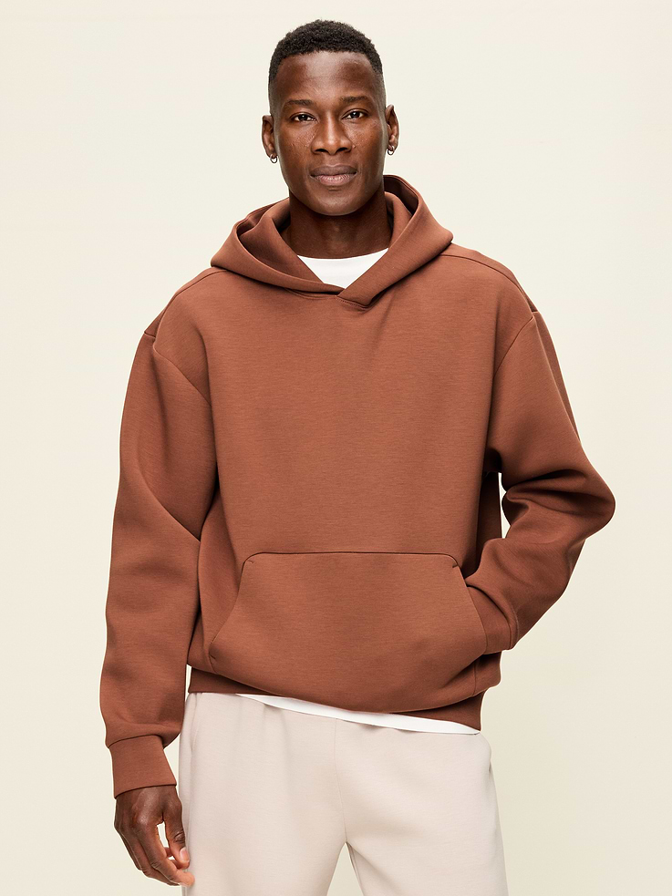 Image number 1 showing, Bounce Fleece Oversized Pullover Hoodie