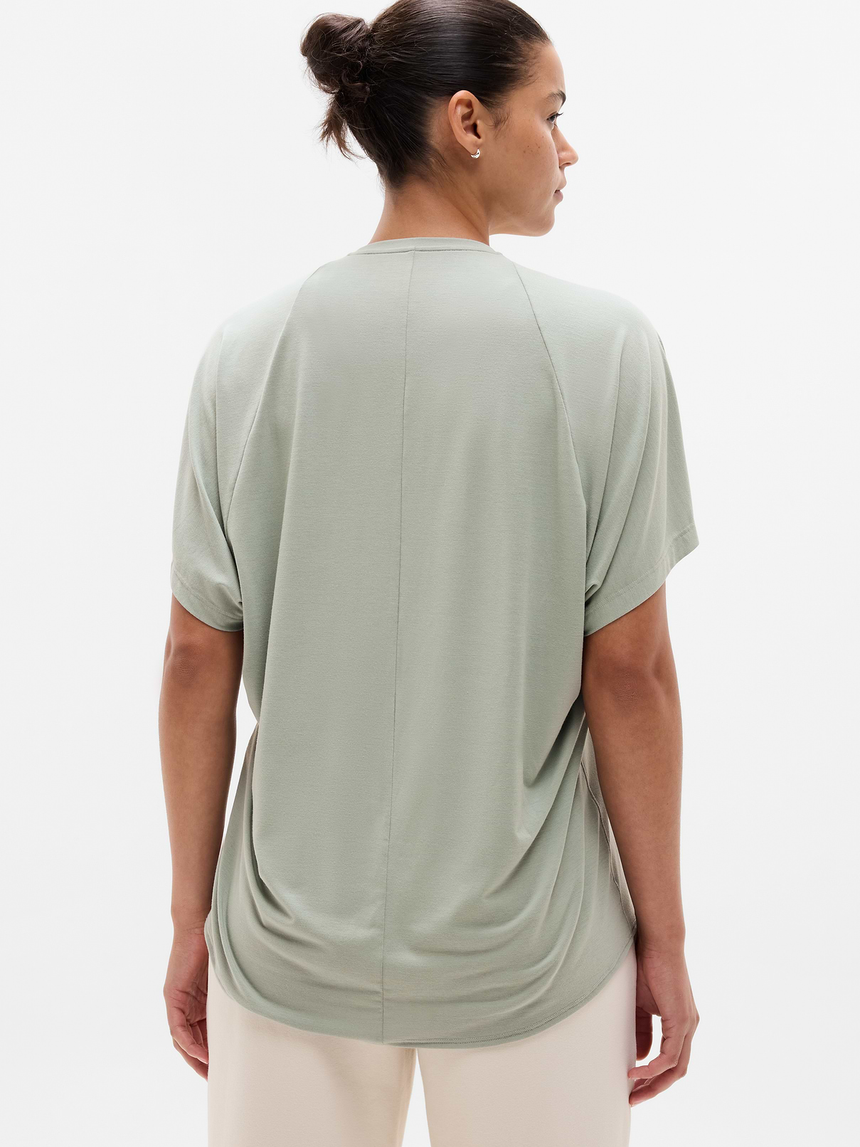 Image number 3 showing, Move With Ease Draped Tee