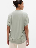Image number 3 showing, Move With Ease Draped Tee