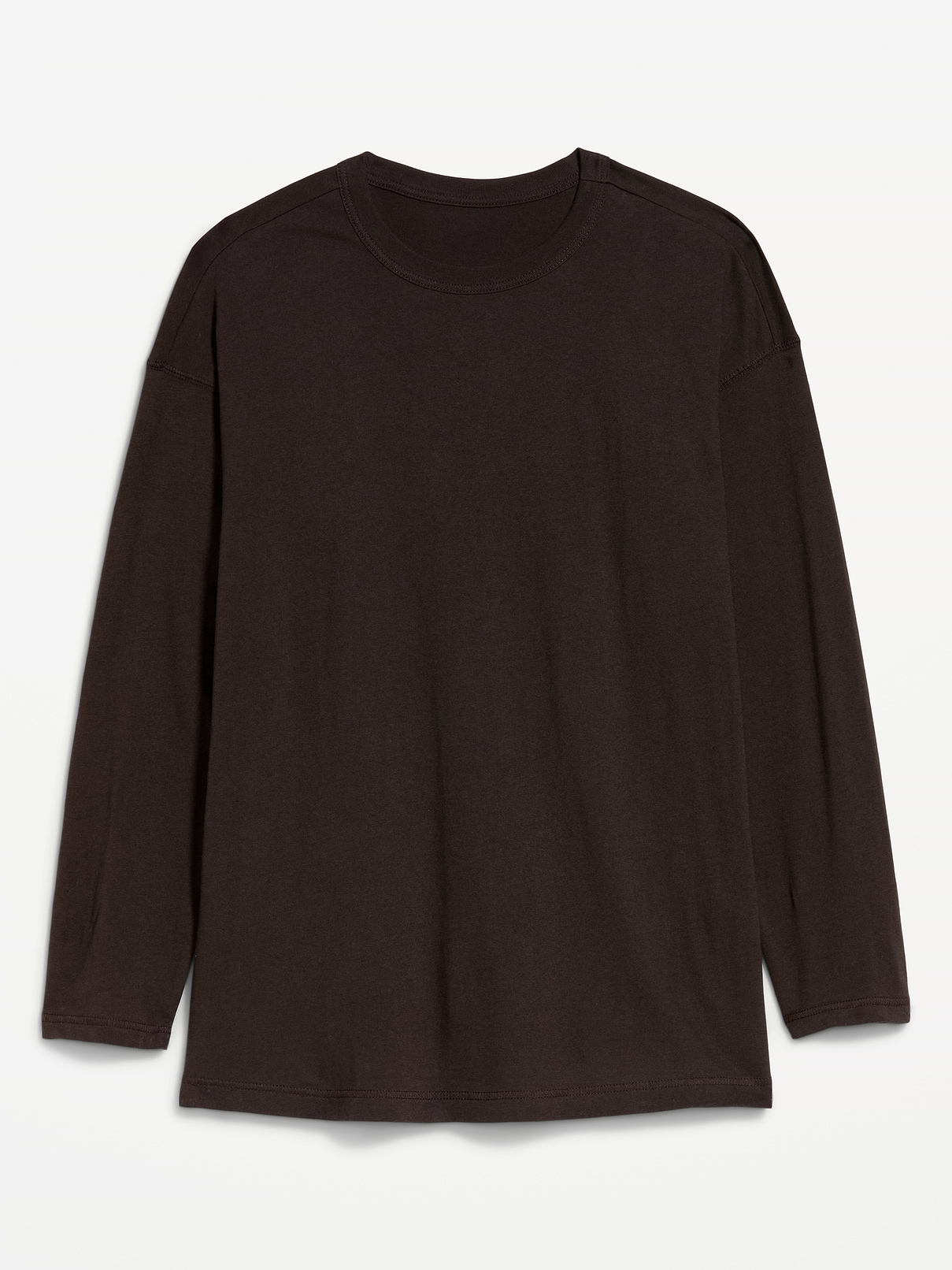 Image number 1 showing, Oversized EveryWear Long-Sleeve Tunic T-Shirt