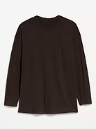 Image number 1 showing, Oversized EveryWear Long-Sleeve Tunic T-Shirt