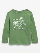 Image number 1 showing, Long-Sleeve Graphic T-Shirt for Toddler Girls
